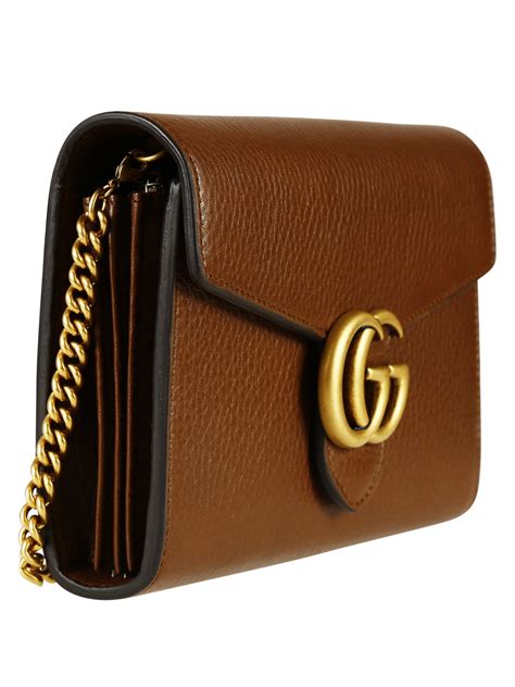 mini gucci chain bag|gucci marmont mini bag wallet.